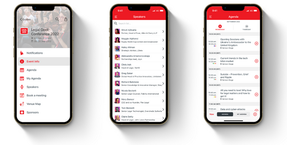 Event App - Legal Geek